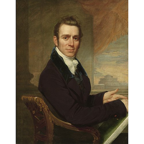 Joseph Delaplaine, 1819, John Wesley Jarvis