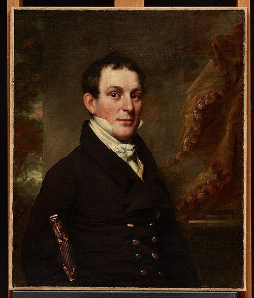 Portrait of a Man, 1817, John Wesley Jarvis