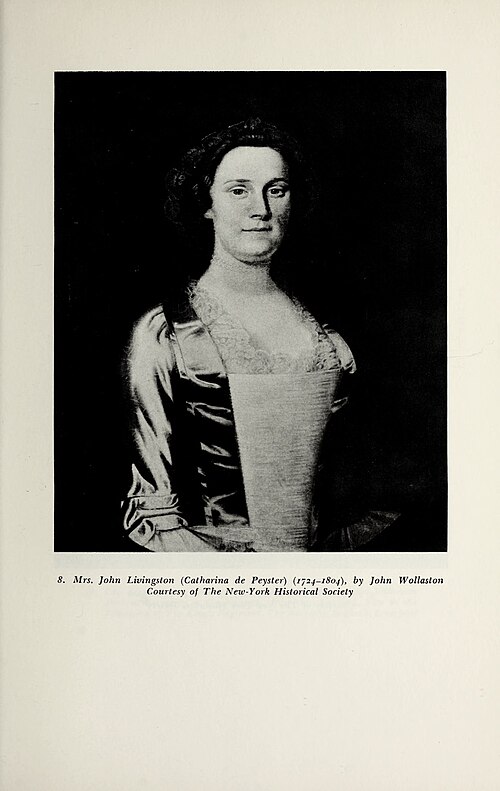 Mrs. John Livingston (Catharine De Peyster, 1724–1804), 1751, John Wollaston