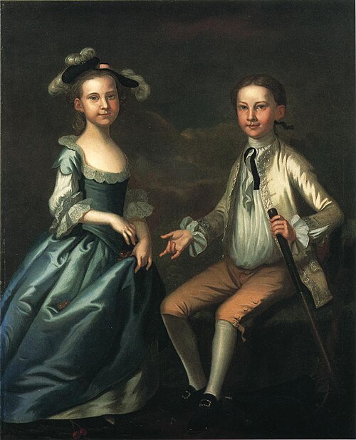 Warner Lewis II and Rebecca Lewis, 1752, John Wollaston