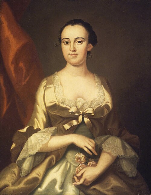 Mrs. William Allen, 1756, John Wollaston