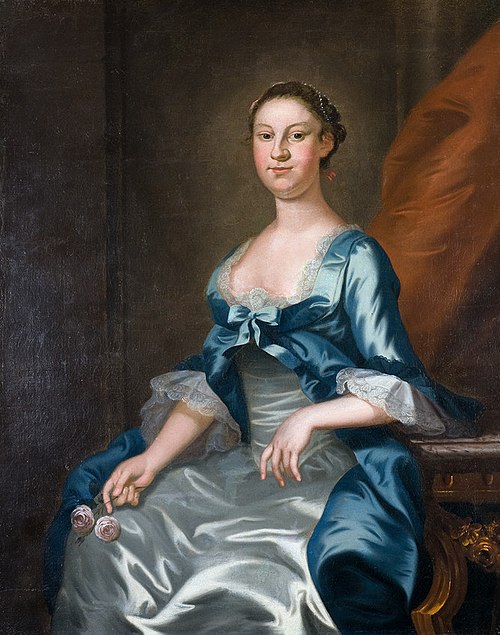 Betty Washington Lewis, 1750, John Wollaston