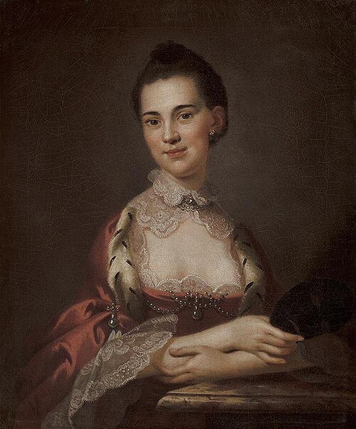 Portrait of Ann Gibbes, later Mrs. Edward Thomas, 1767, John Wollaston