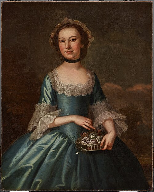 Ann Langdon, Mrs. Richard Ayscough, 1755, John Wollaston