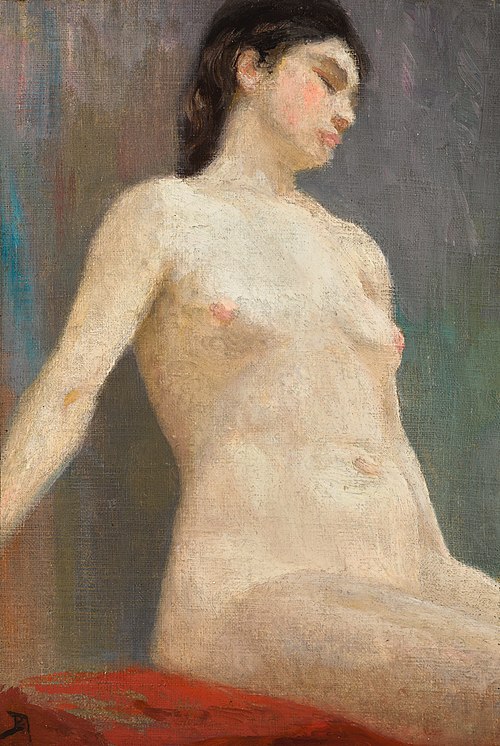 Nude, 1927, Vassili Polenov