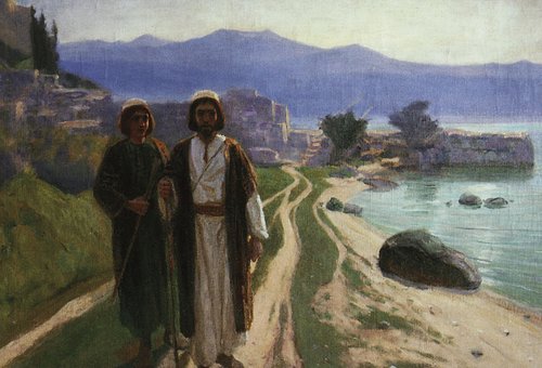 «Решили идти в Иерусалим», 1890, Vassili Polenov