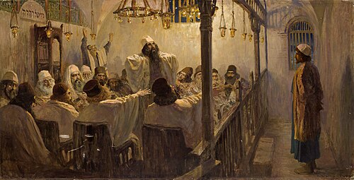 He is guilty of death, 1906, Vassili Polenov