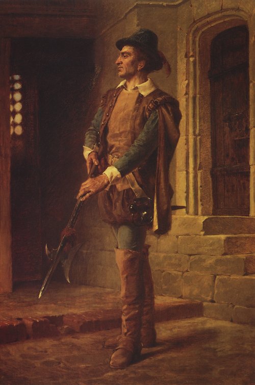 Huguenot alkik, 1870, Vassili Polenov