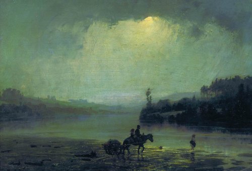Ливень, 1874, Vassili Polenov