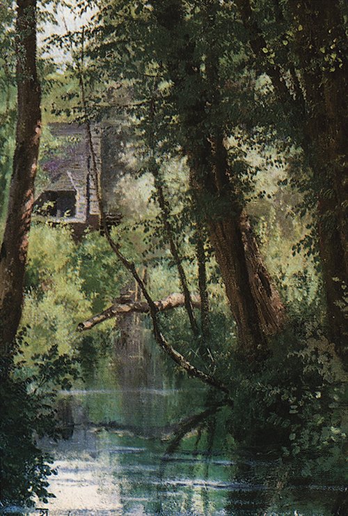 Étang à Veules-les-Roses, 1874, Vassili Polenov