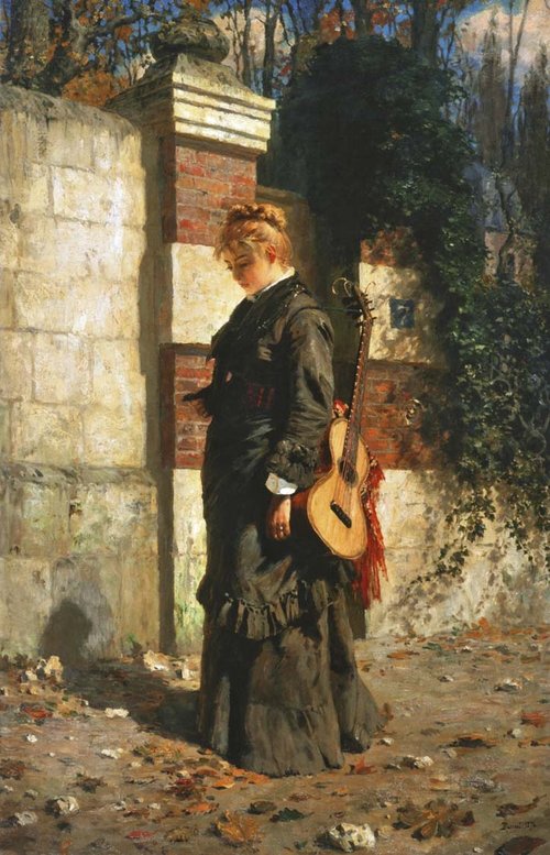 Стрекоза («Лето красное пропела?»), , Vassili Polenov