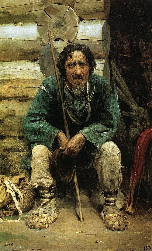 Сказитель былин Никита Богданов, 1876, Vassili Polenov
