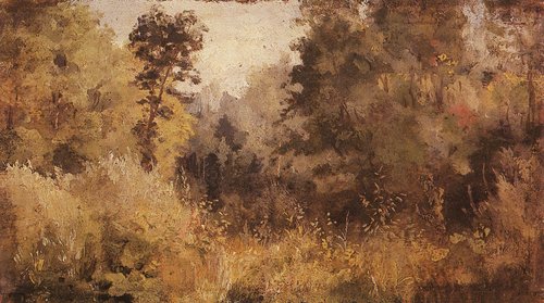 Парк в Ольшанке, 1877, Vassili Polenov