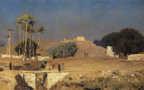 За старым Каиром, 1882, Vasily Polenov