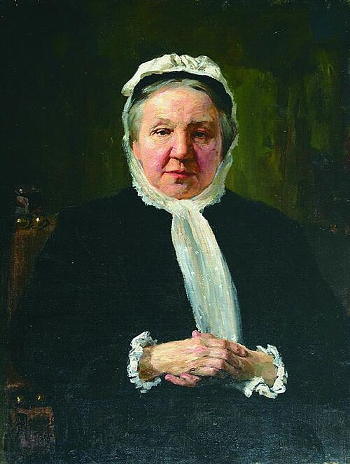 матери художника Портрет Марии Алексеевны Поленовой, 1885, Vassili Polenov