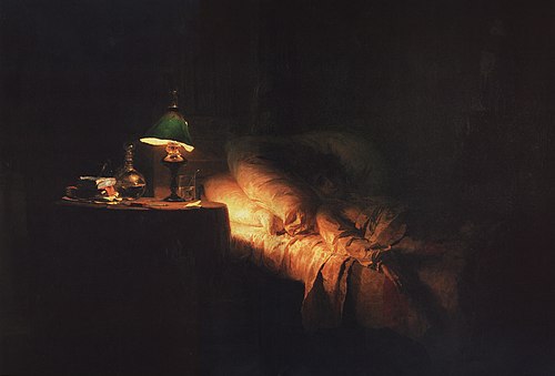 Больная, 1886, Vassili Polenov
