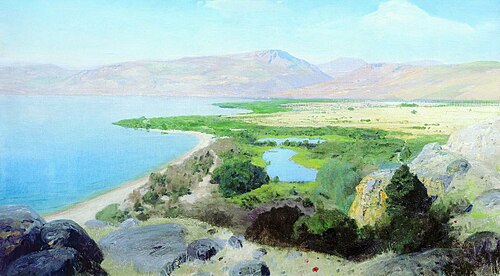 Генисаретское озеро, , Vassili Polenov
