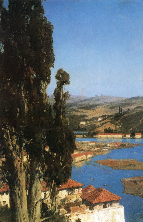 Константинополь. Золотой Рог, 1890, Vasily Polenov
