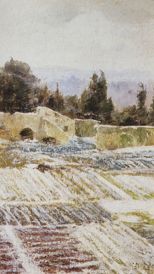 Зима в Риме, 1895, Vassili Polenov
