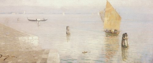 Венеция. Лагуна Мурано, 1897, Vassili Polenov