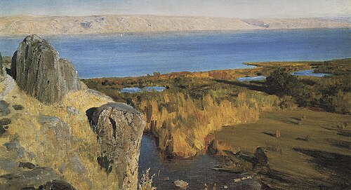 Генисаретское озеро, 1899, Vassili Polenov