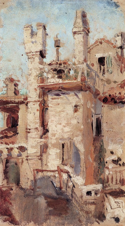 Венеция. Трубы, , Vassili Polenov