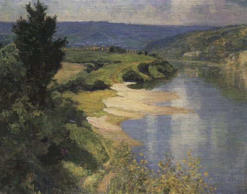 Ока летом, , Vassili Polenov