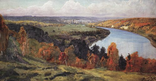 Долина Оки, 1902, Vassili Polenov