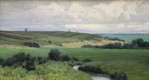 Пейзаж с речкой, , Vassili Polenov