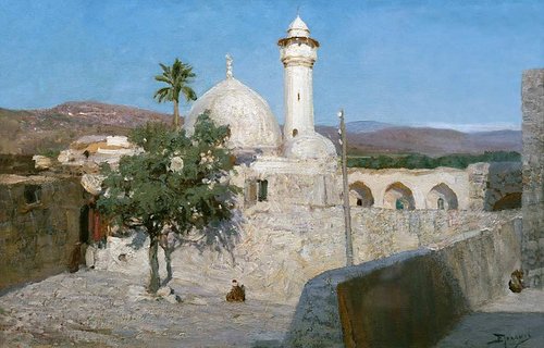 Мечеть в Дженине, 1903, Vassili Polenov
