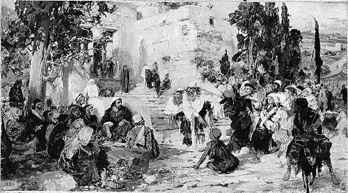 Christ and the Woman Taken in Adultery, 1884, Vassili Polenov