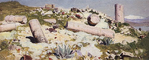 Ruines de Tibériade, 1883, Vassili Polenov