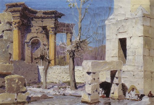 Baalbek, 1882, Vassili Polenov