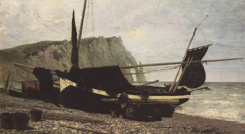Étretat, 1874, Vassili Polenov