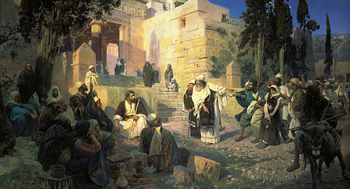 Le Christ et la pécheresse, 1888, Vassili Polenov