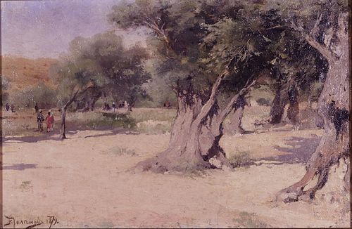 Olive Trees in the Holy Land, 1879, Vassili Polenov