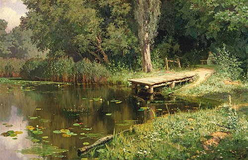 Étang envahi par les herbes, 1879, Vassili Polenov