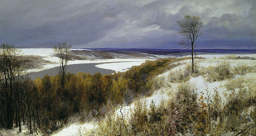 Première Neige, 1891, Vassili Polenov