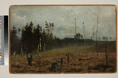 Põlenud mets, , Vassili Polenov