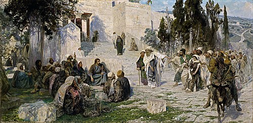 He that is without sin..., 1908, Vassili Polenov