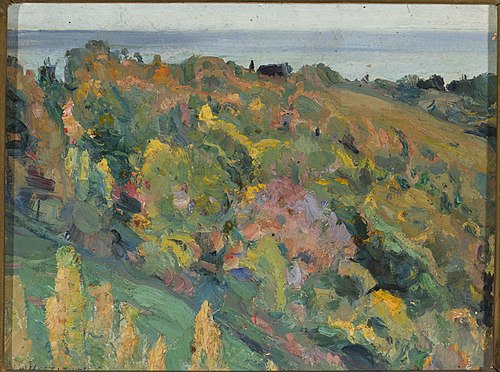 Landscape study, 1919, Mikhaïl Nesterov