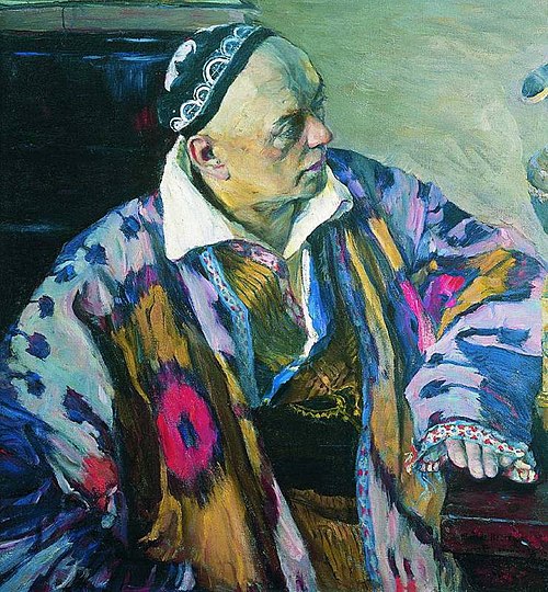 Portrait of Alexey Shchusev, 1941, Mikhaïl Nesterov
