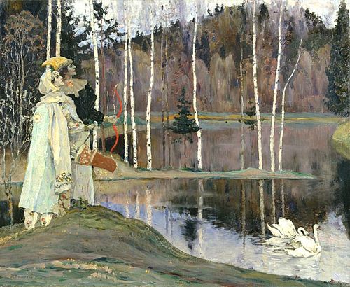 Les Époux mystiques (Dva Lada), 1905, Mikhaïl Nesterov