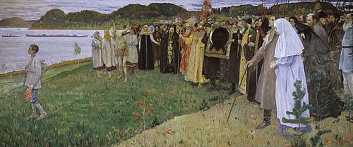 En Russie. L'Âme du peuple, 1914, Mikhaïl Nesterov