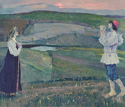 Весна, 1923, Mikhaïl Nesterov