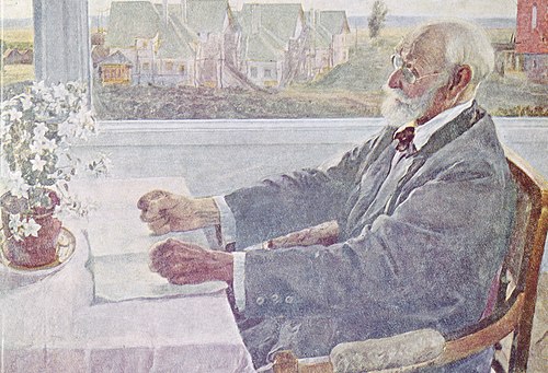 Portrait du professeur Ivan Pavlov, 1935, Mikhaïl Nesterov