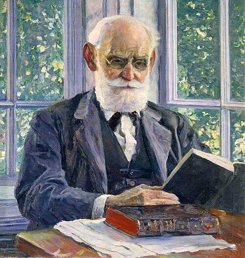 Portrait of Ivan Pavlov (1930), 1930, Mikhaïl Nesterov