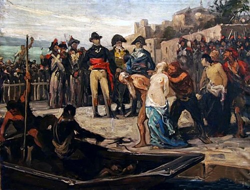 Les Noyades de Nantes en 1793, 1882, Joseph Aubert