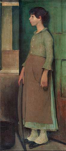 La petite bonne, 1896, Joseph Bail