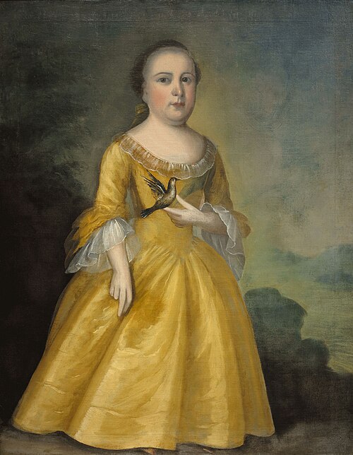 Portrait of Elizabeth Gould, 1755, Joseph Badger